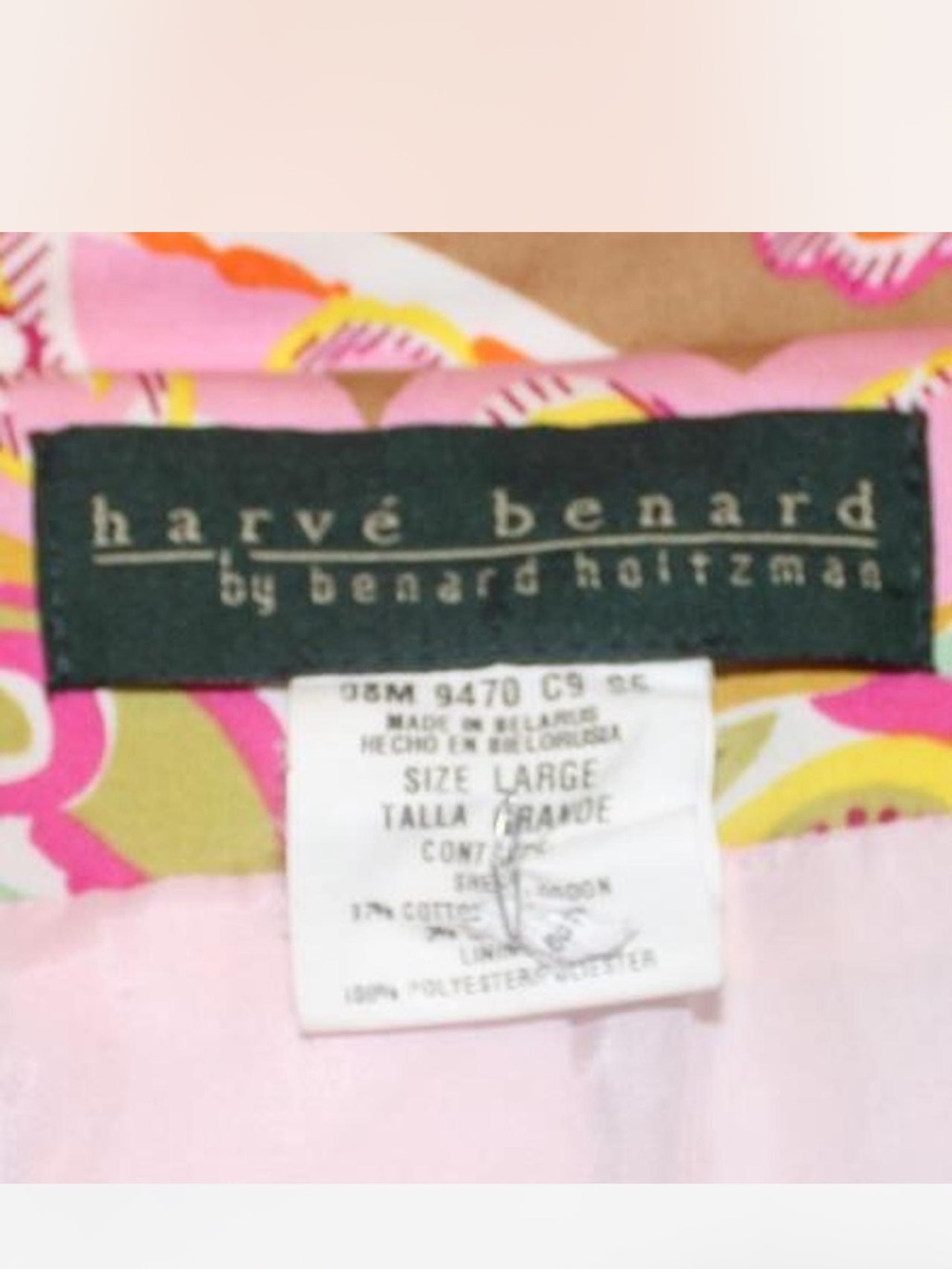 Harve Benard Pink Floral Paisley Coat - Picture 8 of 8